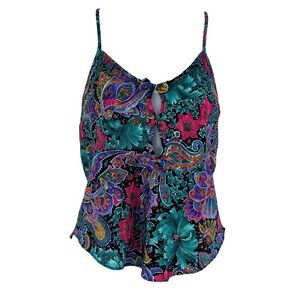 vintage 80s camisole California‎ Dynasty lingerie tank top